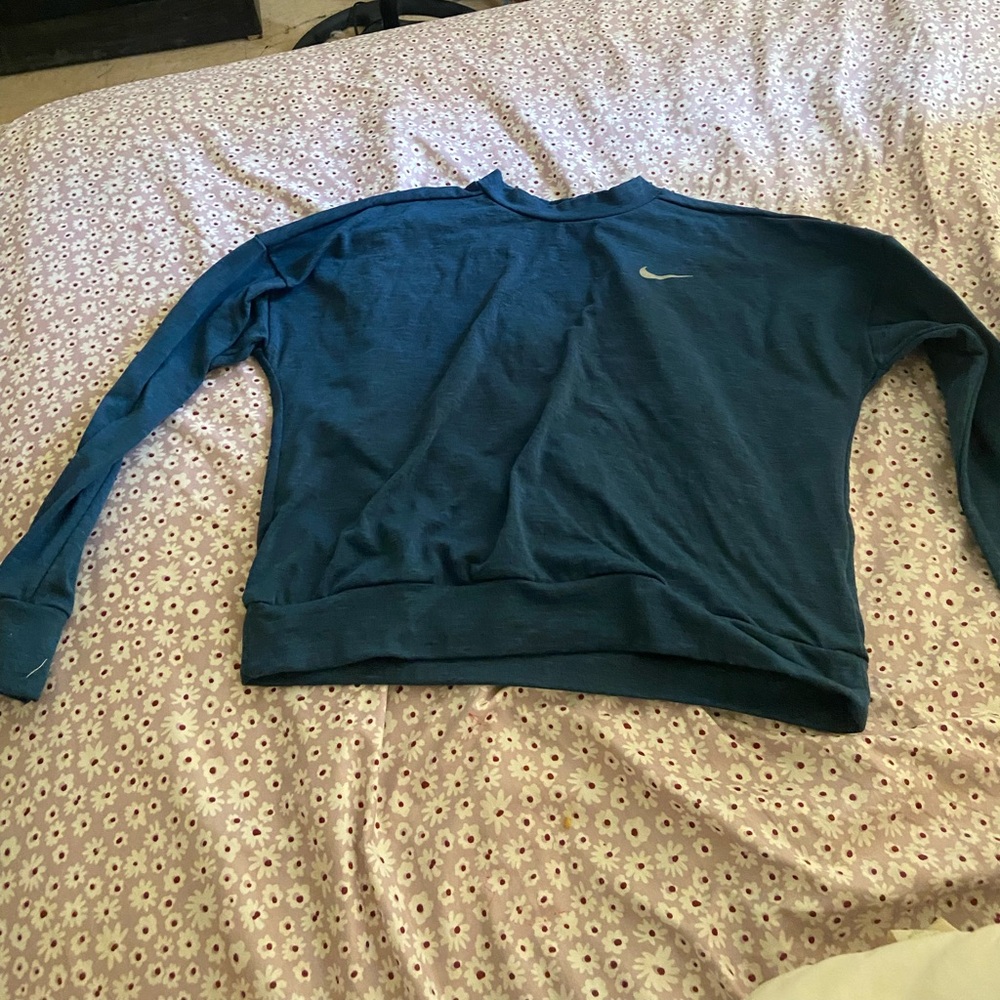 Nike Dri-FIT Performance Tee in Dark Blue